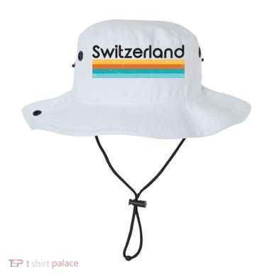 Vintage Switzerland Retro Design Bucket Hat
