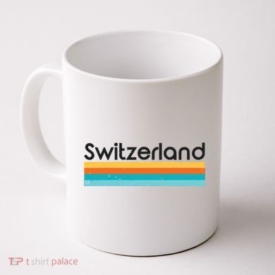 Vintage Switzerland Retro Design Coffee Mug