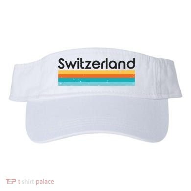 Vintage Switzerland Retro Design Visor
