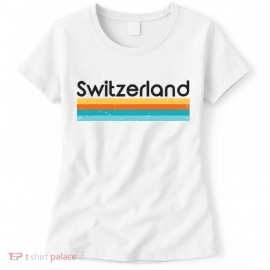 Vintage Switzerland Retro Design Women's T-Shirt