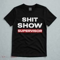 Vintage Shit Show Supervisor Funny Mom Boss Manager Teacher T-Shirt thumb 5
