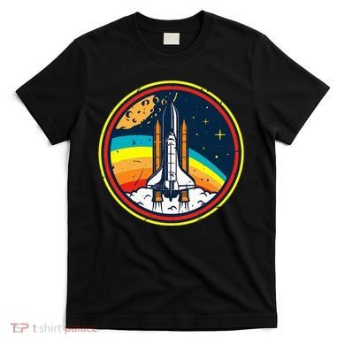 Vintage Space Shuttle Space Lover & Astronomy Stargazer T-Shirt