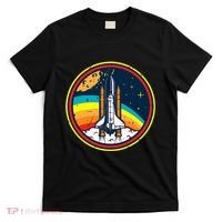 Vintage Space Shuttle Space Lover & Astronomy Stargazer T-Shirt thumb 0