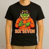 Vintage Six Seven Gator Name 6-7 Meme Funny T-Shirt thumb 3