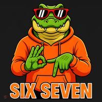 Vintage Six Seven Gator Name 6-7 Meme Funny T-Shirt thumb 7