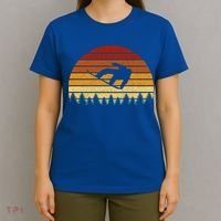 Vintage Sunset Snowboarding Gift For Snowboarders Great Gift T-Shirt thumb 4