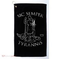 Virginia Sic Semper Tyrannis Golf Towel thumb 0