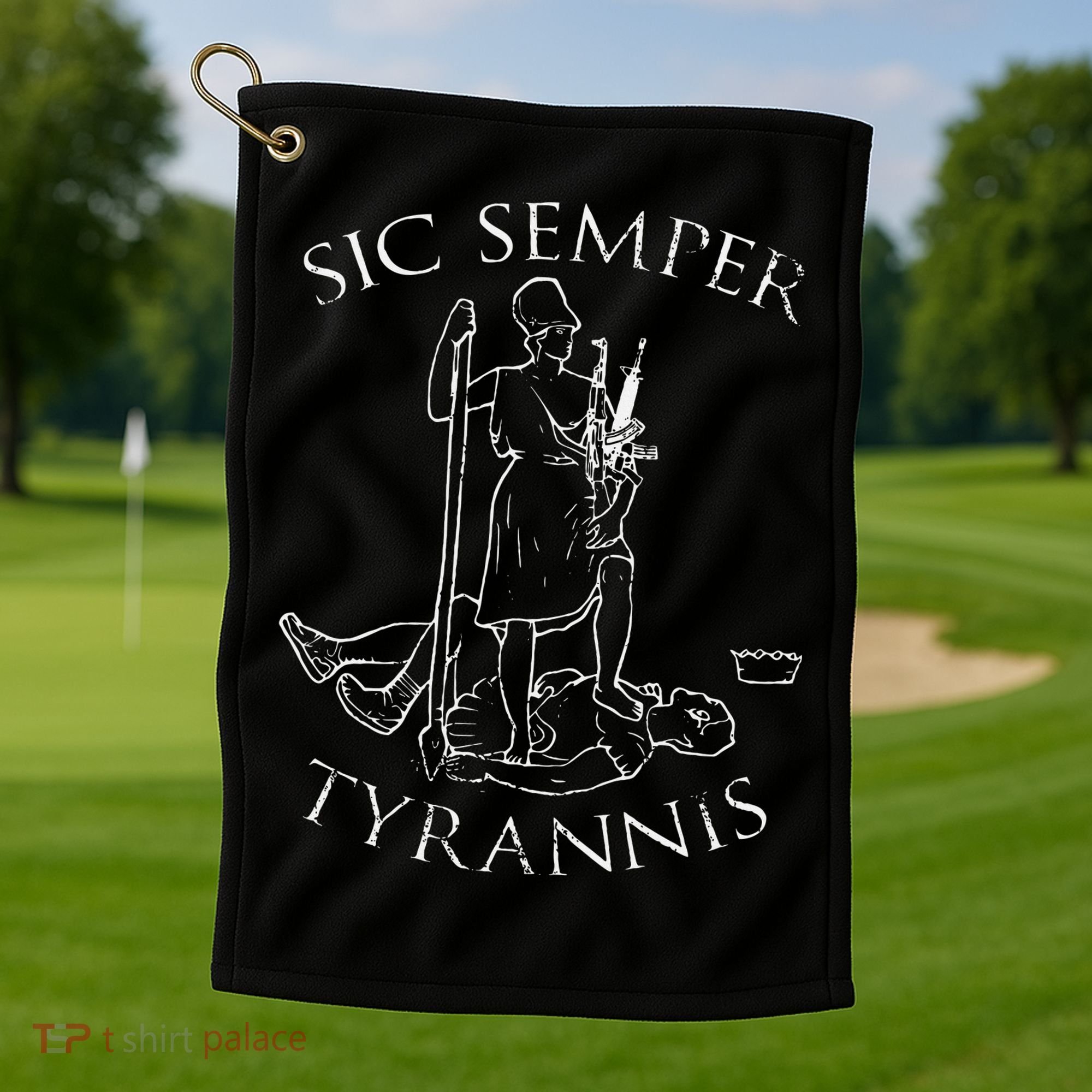 Virginia Sic Semper Tyrannis Golf Towel