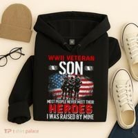 Veteran Son some people never meet their heroes veteran Hoodie thumb 4