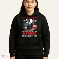Veteran Son some people never meet their heroes veteran Hoodie thumb 5