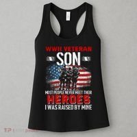 Veteran Son some people never meet their heroes veteran Women's Tank Top thumb 3
