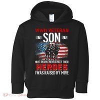 Veteran Son some people never meet their heroes veteran Toddler Hoodie thumb 0
