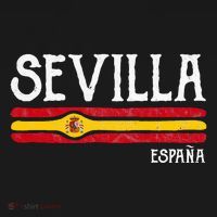 Vintage Sevilla Spain Souvenir Seville Espana Gift T-Shirt thumb 7