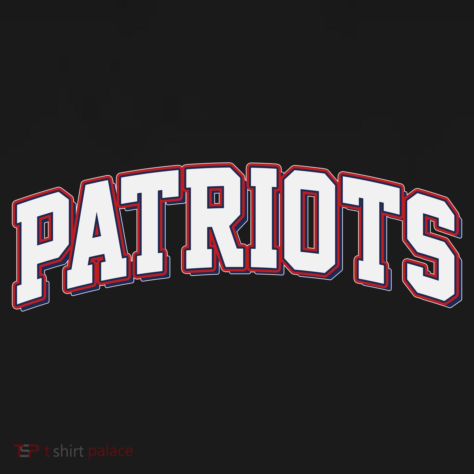 Varsity Sport Style Patriots Football Ornament