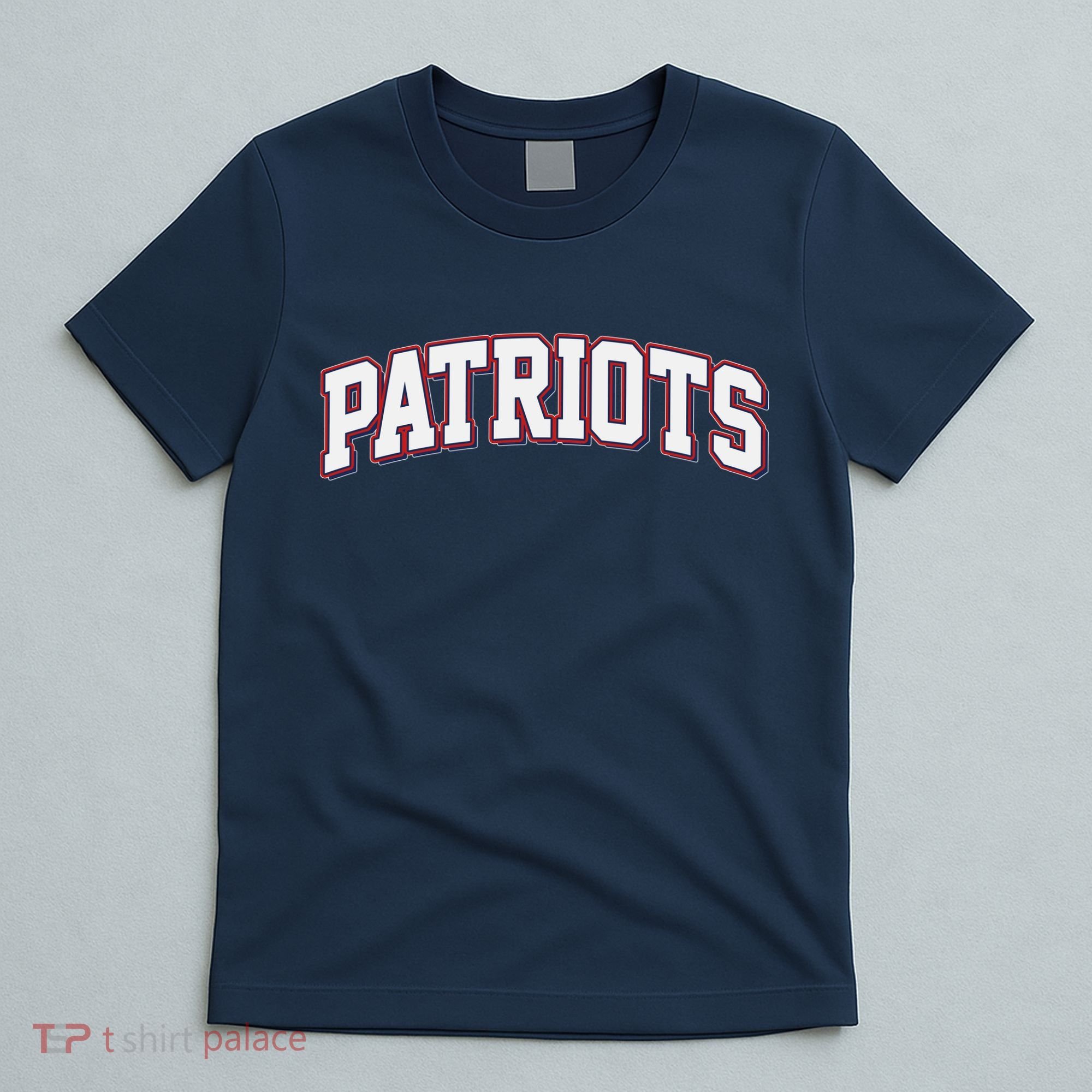 Varsity Sport Style Patriots Football T-Shirt