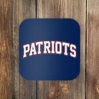 Varsity Sport Style Patriots Football Coaster thumb 0