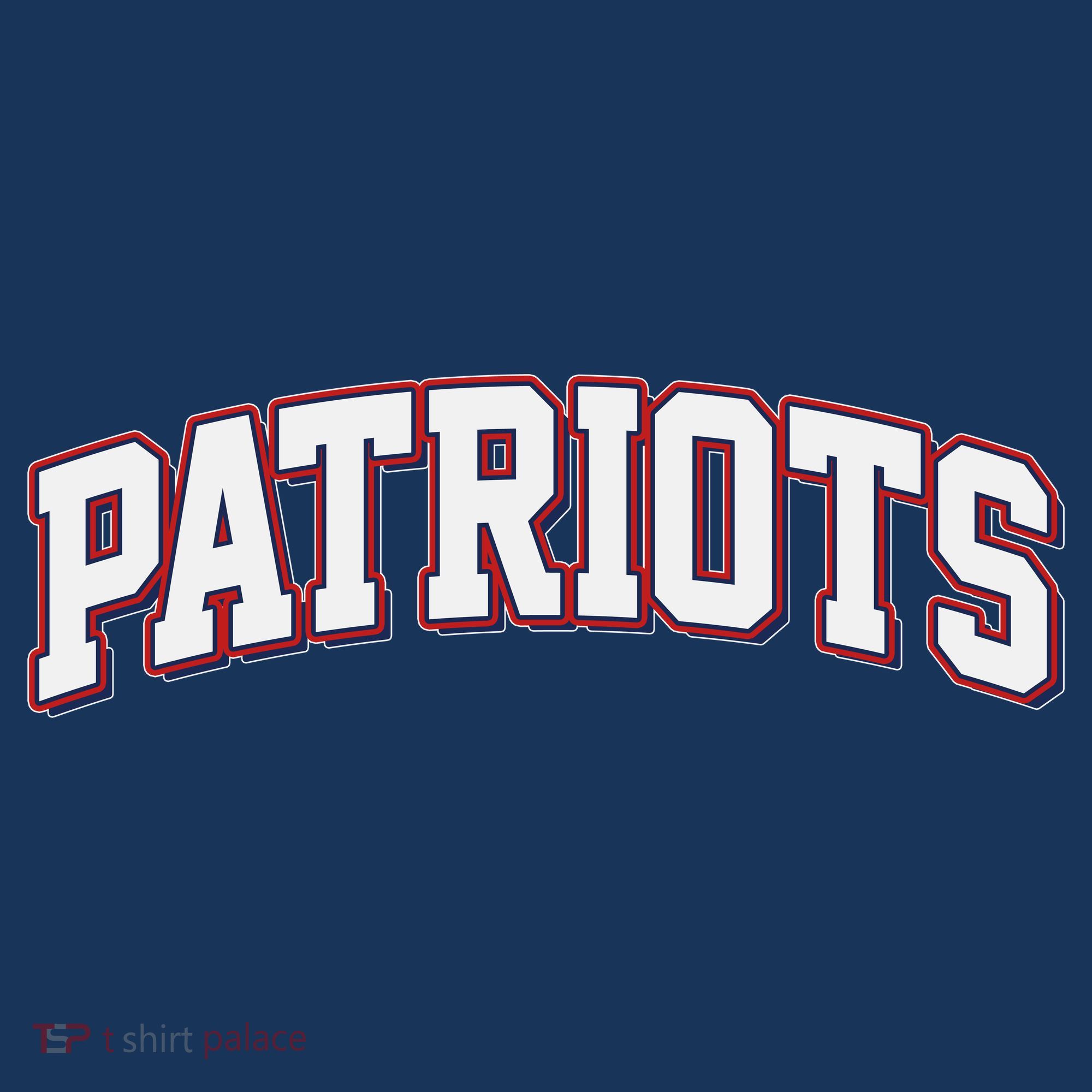 Varsity Sport Style Patriots Football Women's Hoodie