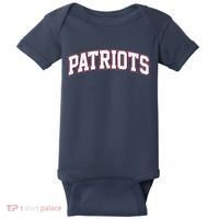 Varsity Sport Style Patriots Football Baby Bodysuit thumb 0