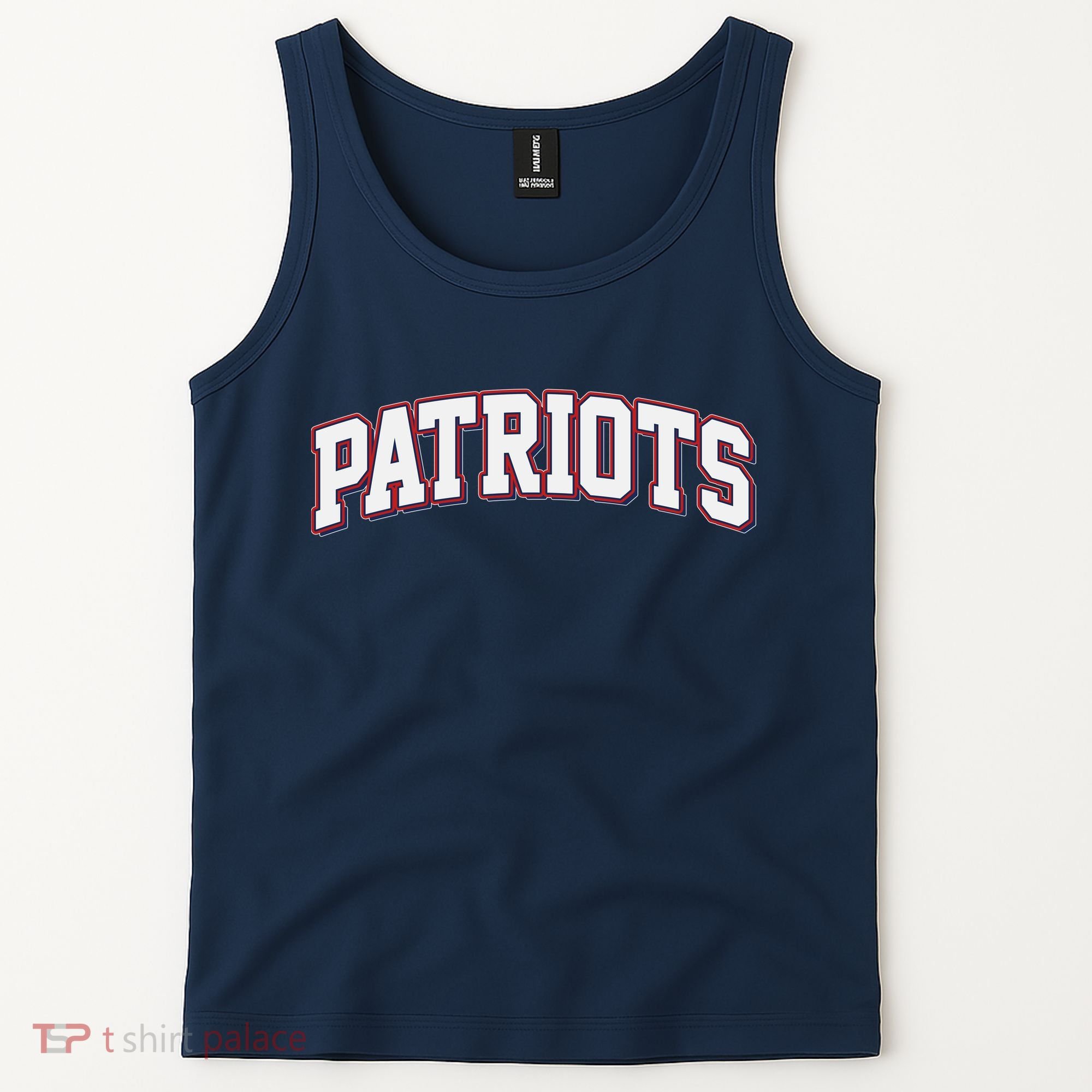 Varsity Sport Style Patriots Football Tank Top