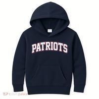 Varsity Sport Style Patriots Football Kids Hoodie thumb 0