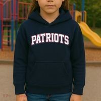 Varsity Sport Style Patriots Football Kids Hoodie thumb 3