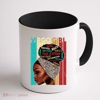 Virgo She Slays And Prays August September Birthday Queen Gift Coffee Mug thumb 1