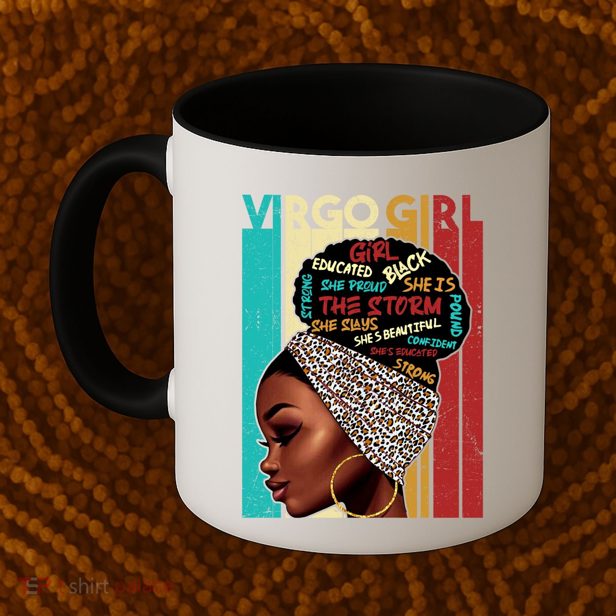 Virgo She Slays And Prays August September Birthday Queen Gift Coffee Mug