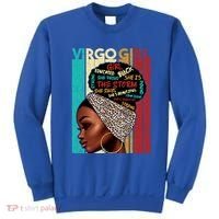 Virgo She Slays And Prays August September Birthday Queen Gift Sweatshirt thumb 0