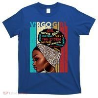 Virgo She Slays And Prays August September Birthday Queen Gift T-Shirt thumb 0