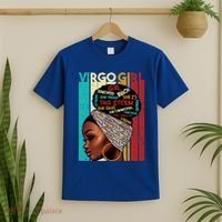 Virgo She Slays And Prays August September Birthday Queen Gift T-Shirt thumb 2