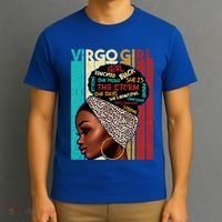 Virgo She Slays And Prays August September Birthday Queen Gift T-Shirt thumb 3