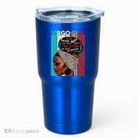 Virgo She Slays And Prays August September Birthday Queen Gift Tumbler thumb 0