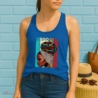 Virgo She Slays And Prays August September Birthday Queen Gift Women's Tank Top thumb 2