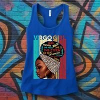 Virgo She Slays And Prays August September Birthday Queen Gift Women's Tank Top thumb 3