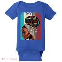 Virgo She Slays And Prays August September Birthday Queen Gift Baby Bodysuit thumb 0