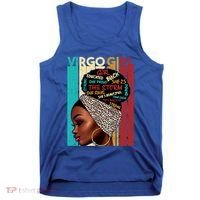 Virgo She Slays And Prays August September Birthday Queen Gift Tank Top thumb 0