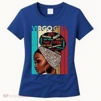 Virgo She Slays And Prays August September Birthday Queen Gift Women's T-Shirt thumb 0
