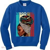 Virgo She Slays And Prays August September Birthday Queen Gift Kids Sweatshirt thumb 0