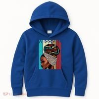 Virgo She Slays And Prays August September Birthday Queen Gift Kids Hoodie thumb 0