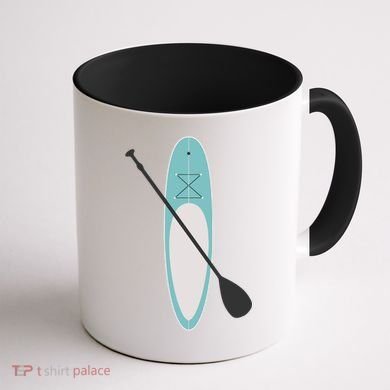 Vintage Summer Stand Up Paddle Board Sup Cute Gift Coffee Mug back