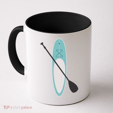 Vintage Summer Stand Up Paddle Board Sup Cute Gift Coffee Mug