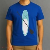 Vintage Summer Stand Up Paddle Board Sup Cute Gift T-Shirt thumb 3