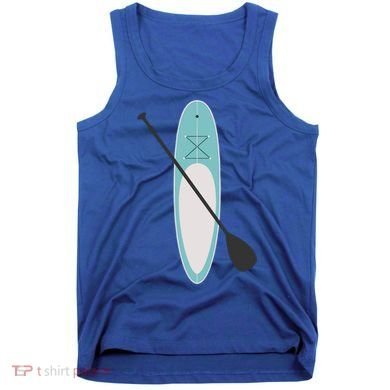 Vintage Summer Stand Up Paddle Board Sup Cute Gift Tank Top
