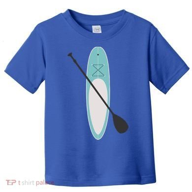 Vintage Summer Stand Up Paddle Board Sup Cute Gift Toddler T-Shirt
