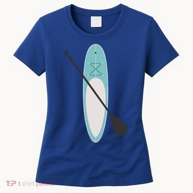 Vintage Summer Stand Up Paddle Board Sup Cute Gift Women's T-Shirt