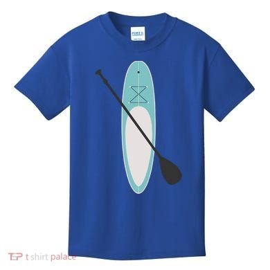 Vintage Summer Stand Up Paddle Board Sup Cute Gift Kids T-Shirt