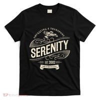 Vintage Serenity Smuggling And Transport Firefly T-Shirt thumb 0