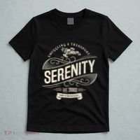 Vintage Serenity Smuggling And Transport Firefly T-Shirt thumb 5