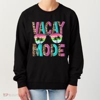 Vacation Summer Sunglasses And Palm Trees Vacay Mode Funny Women's Sweatshirt thumb 0