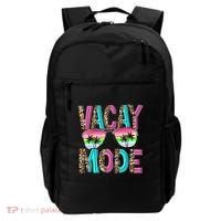 Vacation Summer Sunglasses And Palm Trees Vacay Mode Funny Backpack thumb 0
